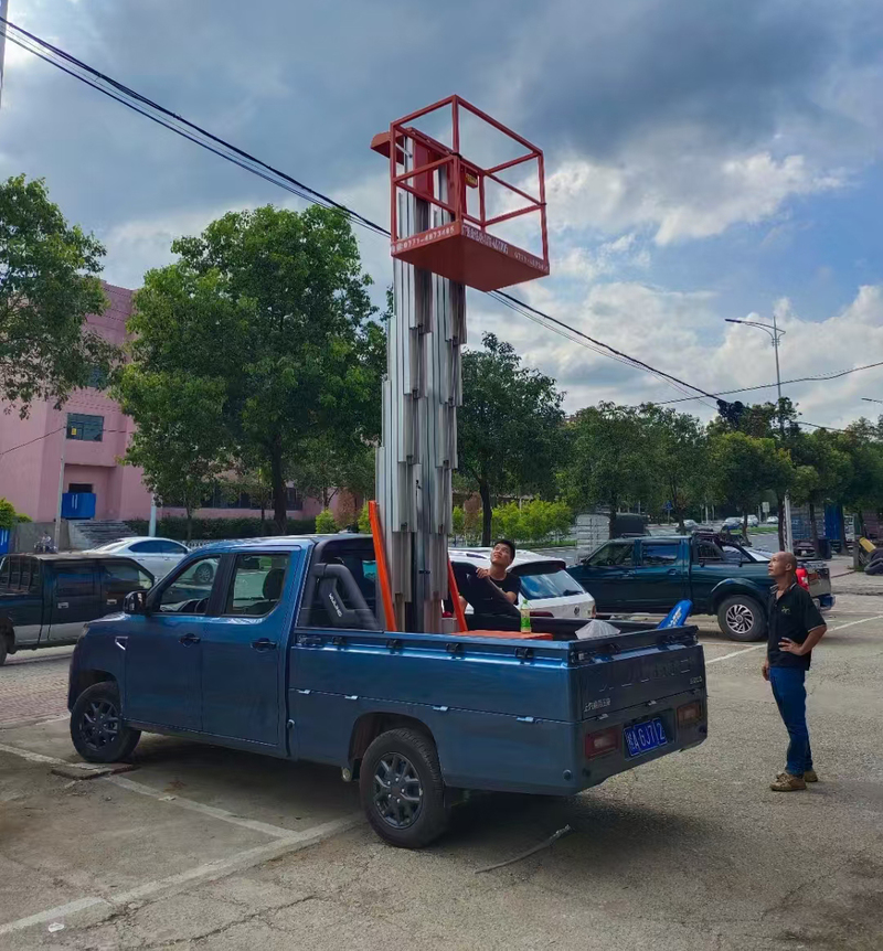 蚌埠车载铝合金式高空作业车